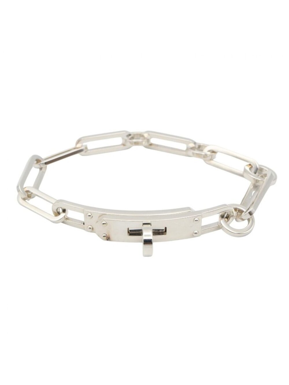 Hermes Bracelet Kelly Shene 925 Sterling Silver